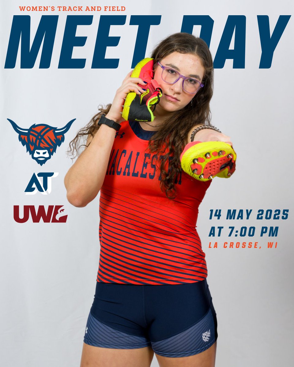 Macalester Athletics (@macalesterscots) on Twitter photo π΄π¬π¬π» π«π¨π! Women's Track & Field is heading to La Crosse, WI for the University of Wisconsin-La Crosse Final Qualifier! Competition kicks off tonight at 7:00 PM. πͺ
Let's go Scots! <a href="/MacalesterXCTF/">MacalesterXCTF</a>
#heymac #goscots #meetday π΄π¬π¬π» π«π¨π! Women's Track & Field is heading to La Crosse, WI for the University of Wisconsin-La Crosse Final Qualifier! Competition kicks off tonight at 7:00 PM. πͺ
Let's go Scots! <a href="/MacalesterXCTF/">MacalesterXCTF</a>
#heymac #goscots #meetday