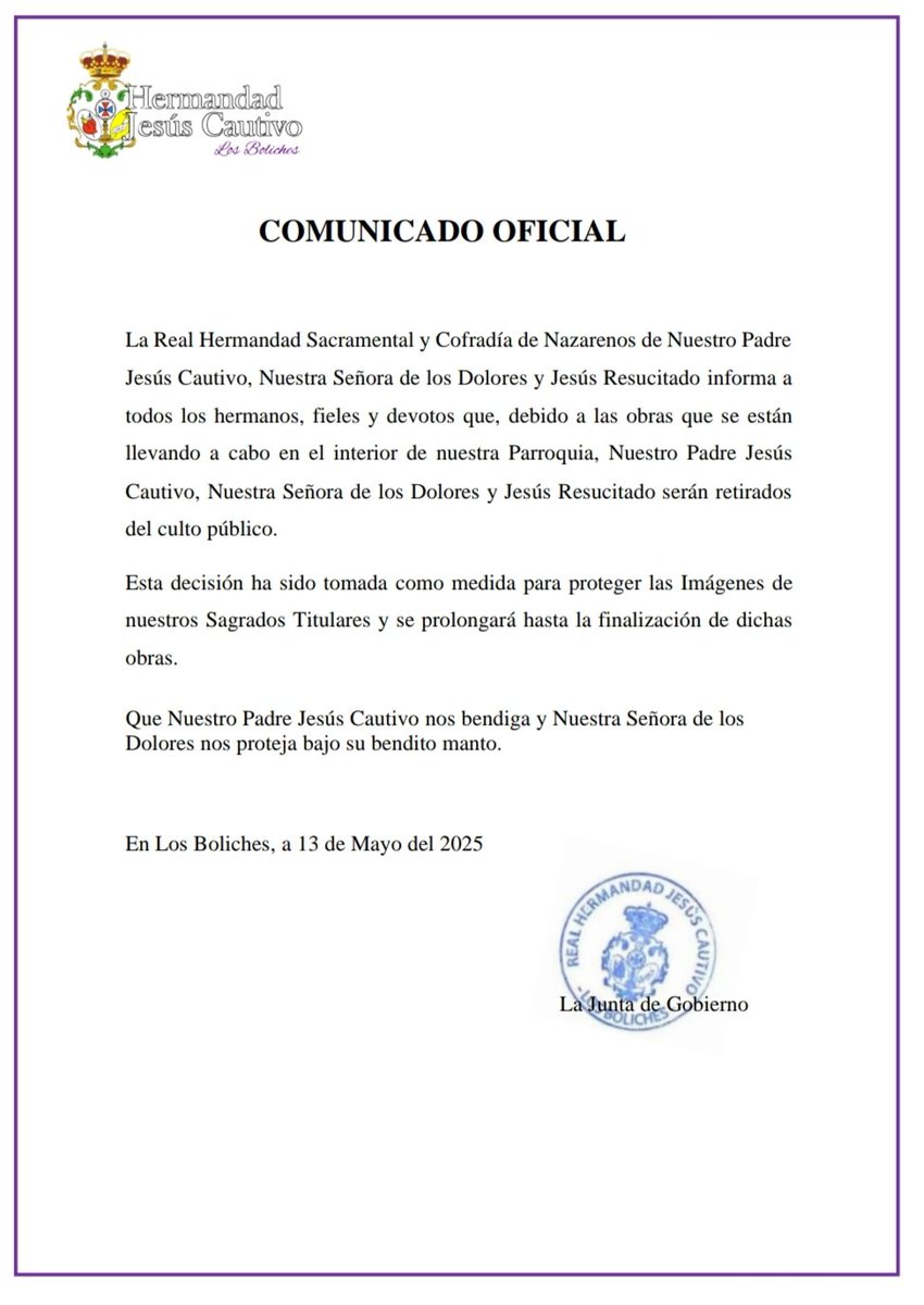 ▪️COMUNICADO OFICIAL▪️