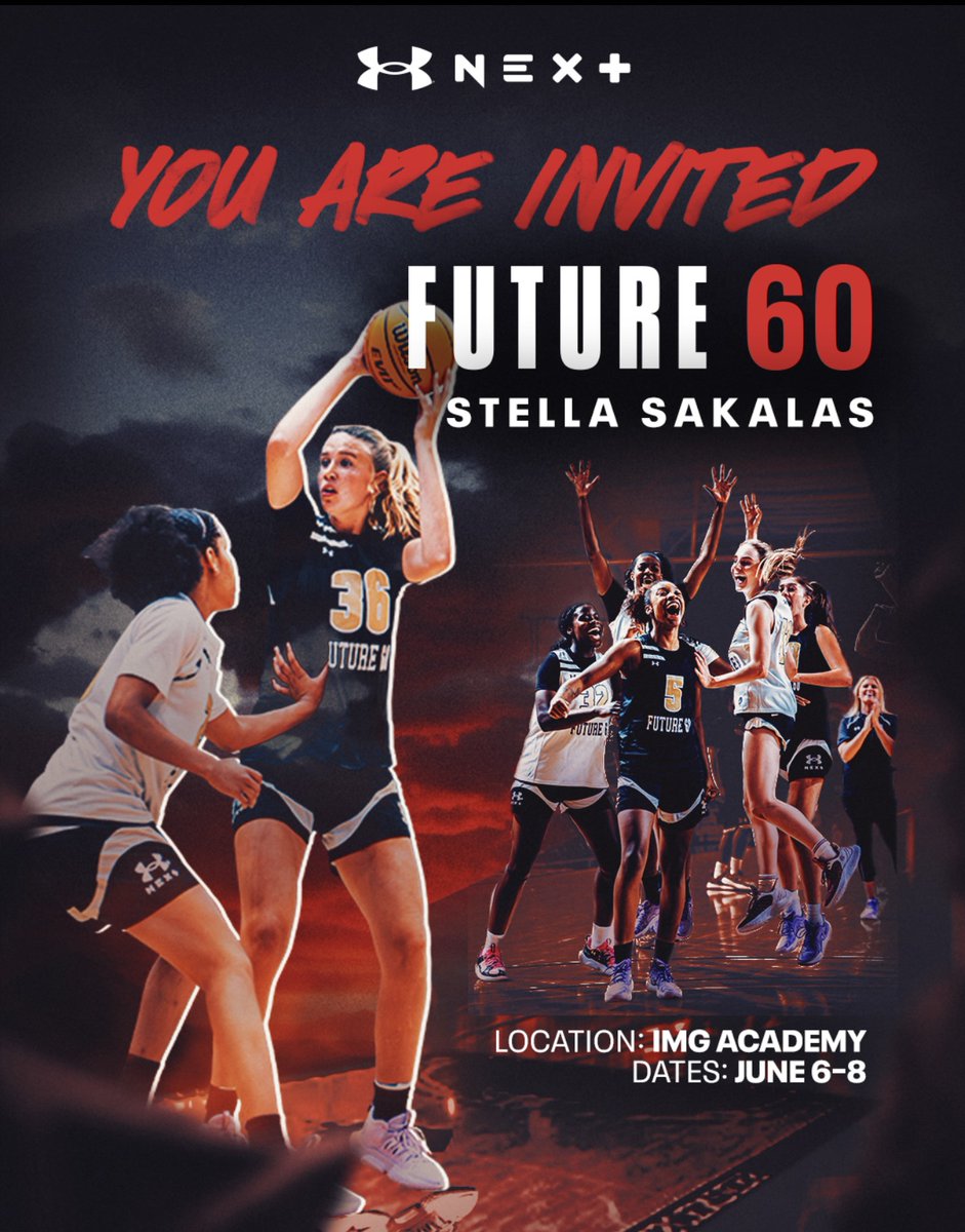 Stella Sakalas (@sakalasstella) on Twitter photo Incredibly excited to be invited to the 🏀UA Future 60 @ IMG in June
<a href="/WisconsinLakers/">Wisconsin Lakers</a> <a href="/NazarethGBB/">Nazareth GBB</a> <a href="/PGHIllinois/">Prep Girls Hoops Illinois</a> Incredibly excited to be invited to the 🏀UA Future 60 @ IMG in June
<a href="/WisconsinLakers/">Wisconsin Lakers</a> <a href="/NazarethGBB/">Nazareth GBB</a> <a href="/PGHIllinois/">Prep Girls Hoops Illinois</a>