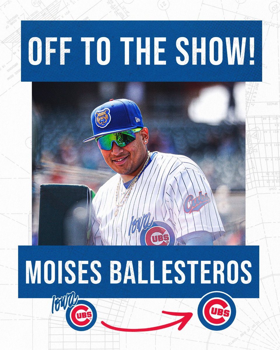 IowaCubs's tweet photo. Bally's next stop: Wrigleyville π
#cubs #iowacubs #mlb #offtotheshow https://t.co/wXQ8hZgCQU