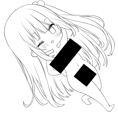 なにかの線画②✎⁾⁾ 