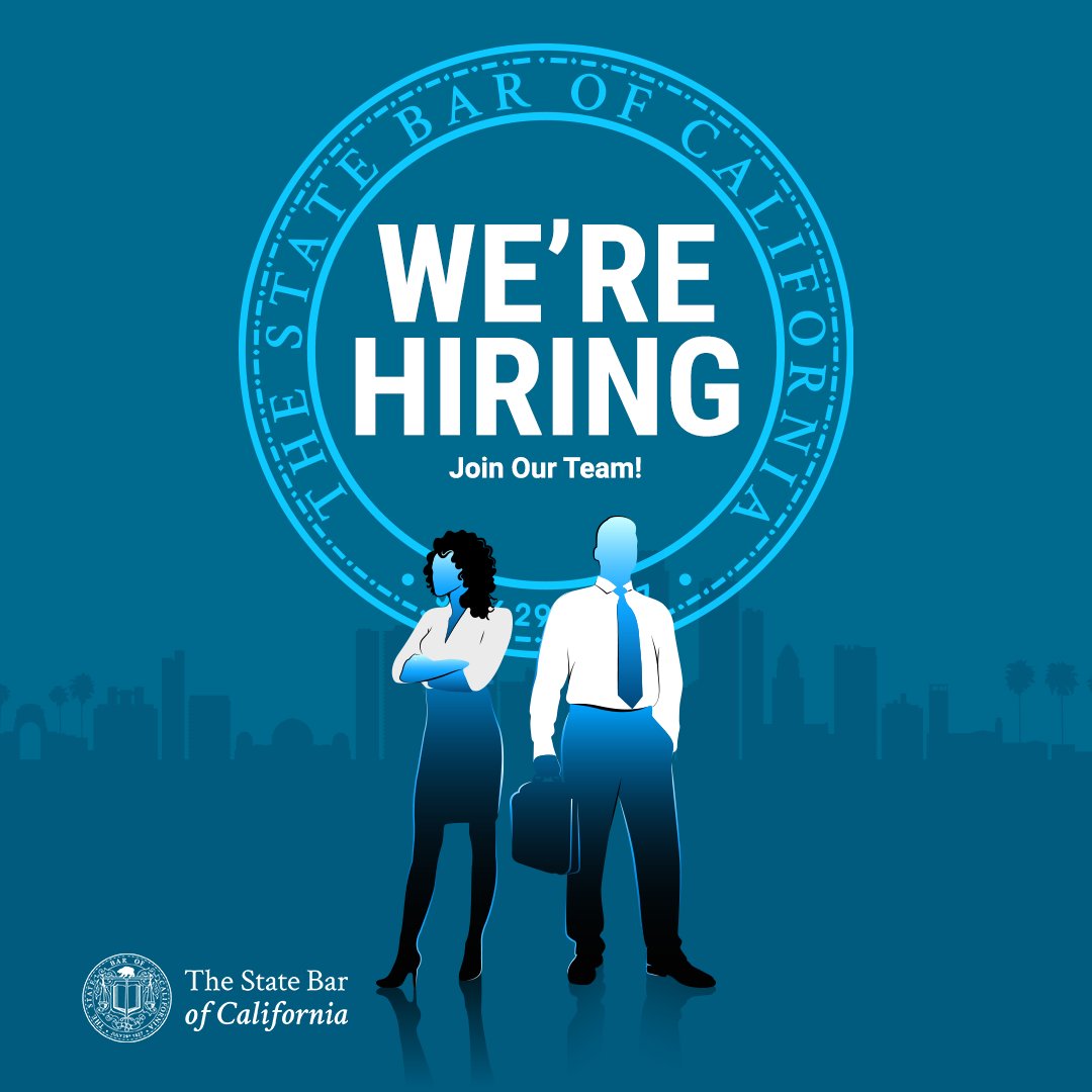The #StateBarCA is hiring an Accountant or Senior Accountant to support the Client Trust Account Protection Program, a vital initiative protecting client funds held in trust by California attorneys. This hybrid role (up to 4 days remote per week) involves conducting compliance