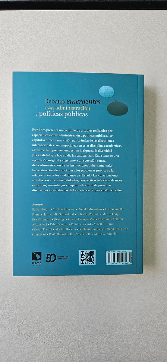 maudussauge's tweet image. Con mucha alegría, y después de años de trabajo, les comparto esta novedad editorial de @FlacsoMx, que editamos Alberto Casas (@AlbrtCB). 

Mil gracias a tod@s l@s autores y comentaristas que hicieron posible este libro. 

Ojalá les interese!!!