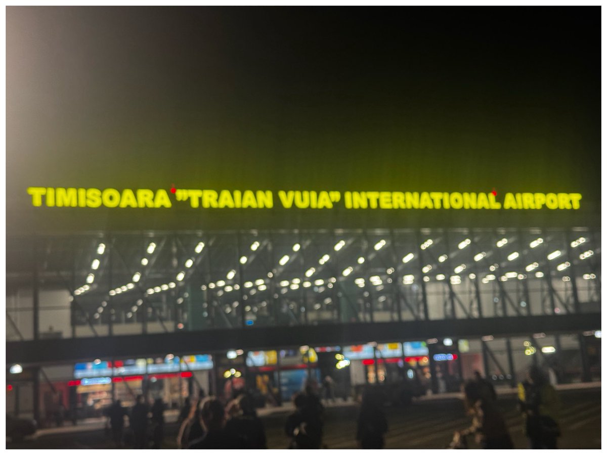 Just landed safely at Timișoara Airport, Romania! Traveling across the continent to lend my full support to CFR Cluj as they take on Hermannstadt in the Cup Final. Wishing the team all the best! Forza <a href="/cfrcluj/">CFR Cluj</a>