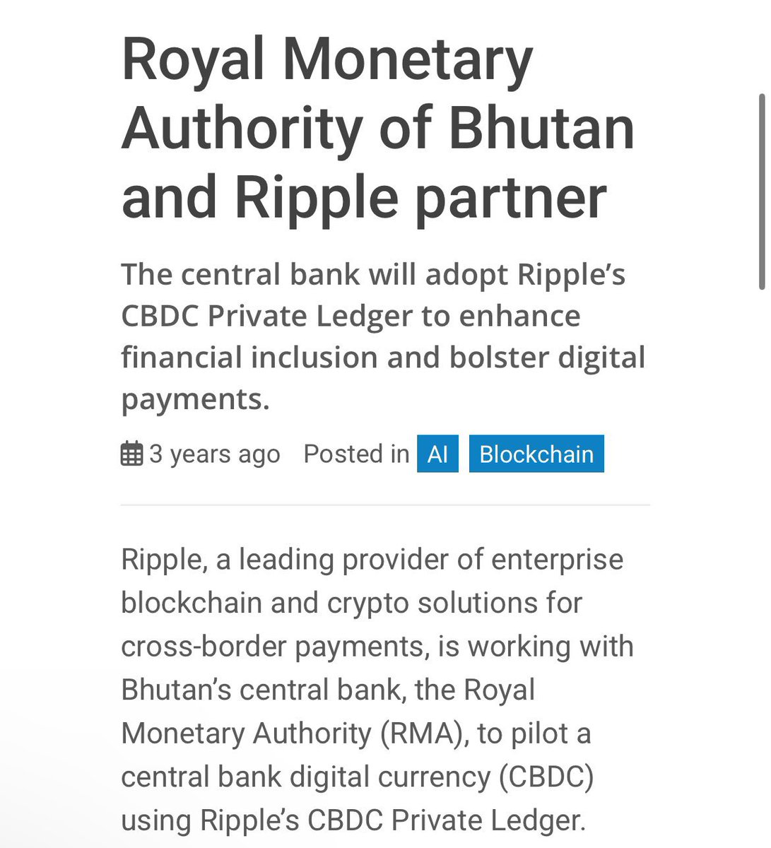 MrManXRP's tweet image. Never forget.  Bhutan is now accepting bitcoin and other crypto, because they’re using XRPL rails.
🫱🏾‍🫲🏻