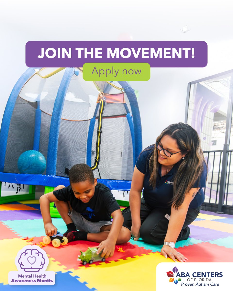Transform Lives with ABA Centers of Florida! 💪 We're looking for passionate BCBAs and RBTs to join our team and deliver exceptional care. 

Apply today and be the catalyst for positive change!

Your future starts today! Apply for our "Open Positions" by clicking: