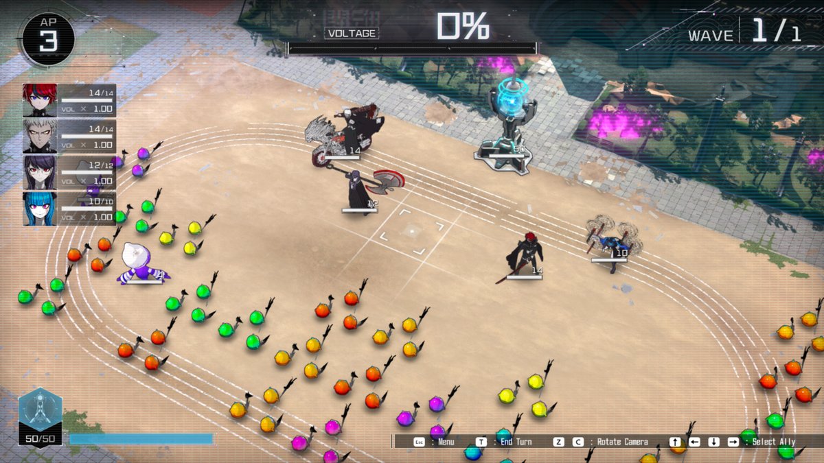 Really enjoying "The Hundred Line: Last Defense Academy". SRPG's are probably my favorite genre, and they did a great job with this one. Well balanced combat, and the story stuff just gets better as it goes along. I highly recommend it!