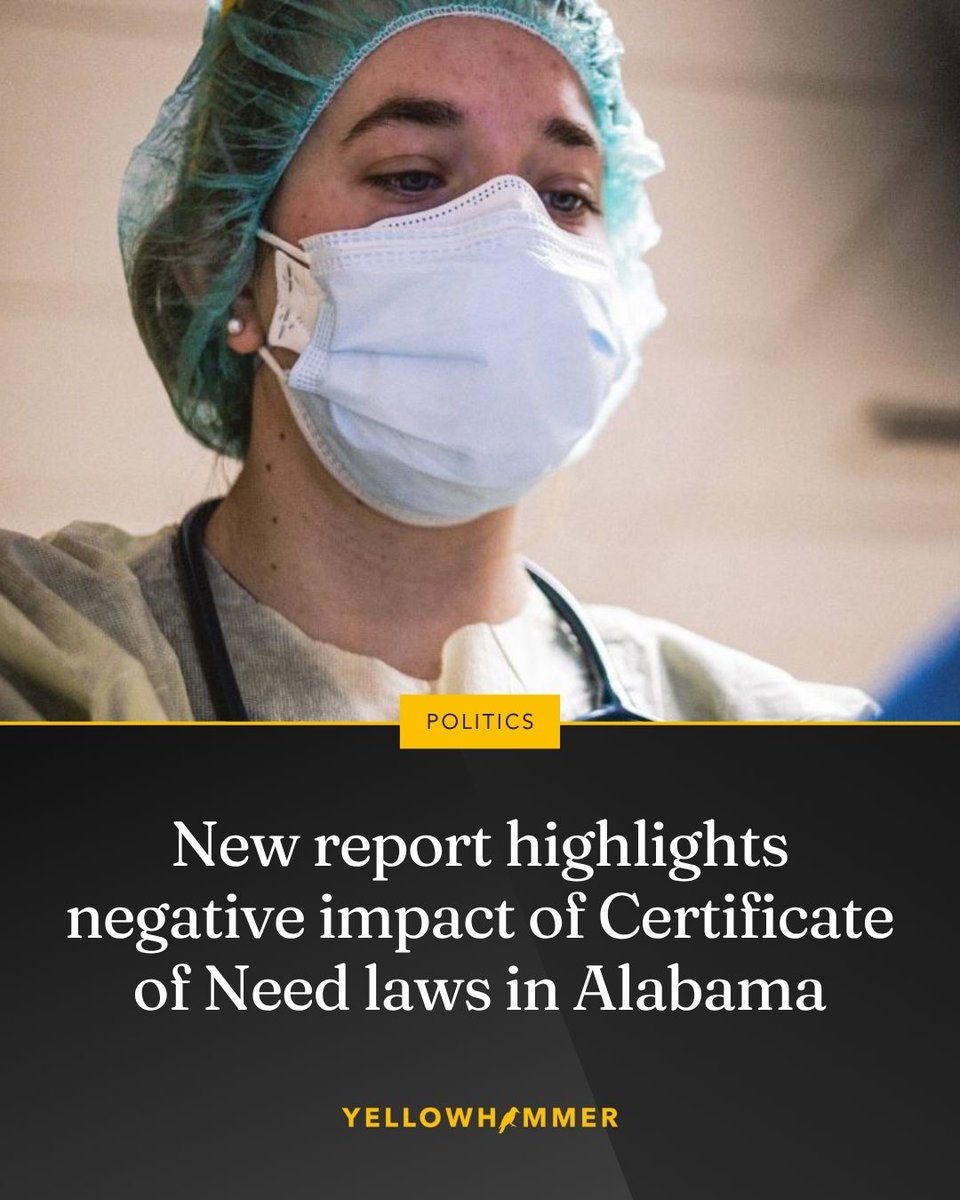 A new report released by Americans for Prosperity Foundation – Alabama reveals how the state’s Certificate of Need (CON) laws are having a negative impact on healthcare systems in the Yellowhammer State.

The report argues that CON regulations raise health care costs for