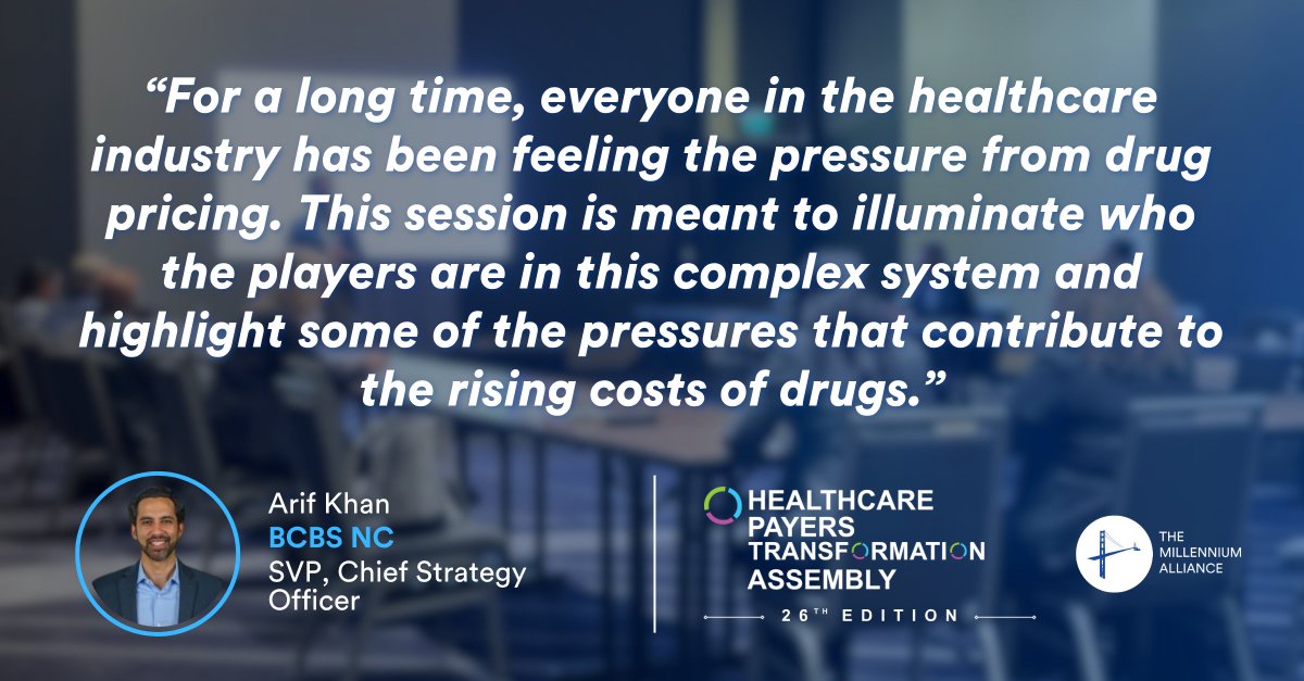 The Millennium Alliance (@mill_all) on Twitter photo Whatās next for pharmacy?
Arif Khan of <a href="/BlueCrossNC/">Blue Cross NC</a> breaks down rising costs, access, & innovation in healthcare, offering smart strategies for leaders to navigate change. Empower your org & community with his insights!
#MillenniumLive Whatās next for pharmacy?
Arif Khan of <a href="/BlueCrossNC/">Blue Cross NC</a> breaks down rising costs, access, & innovation in healthcare, offering smart strategies for leaders to navigate change. Empower your org & community with his insights!
#MillenniumLive