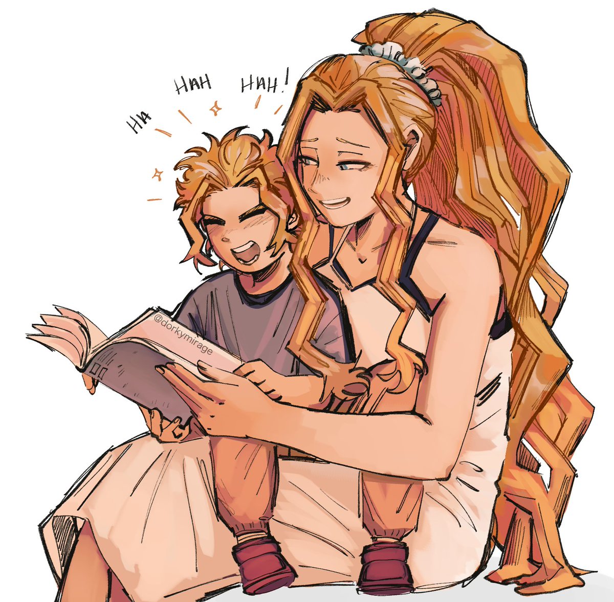 toshie and toshi #mha #allmight