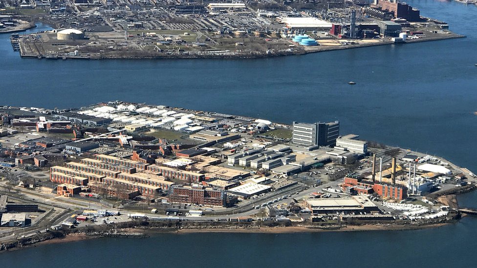 🚨BREAKING: The U.S Government takes control of New York’s Rikers Island Prison.