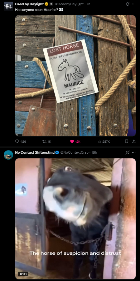 Twitter sometimes has some pretty good comedic timing