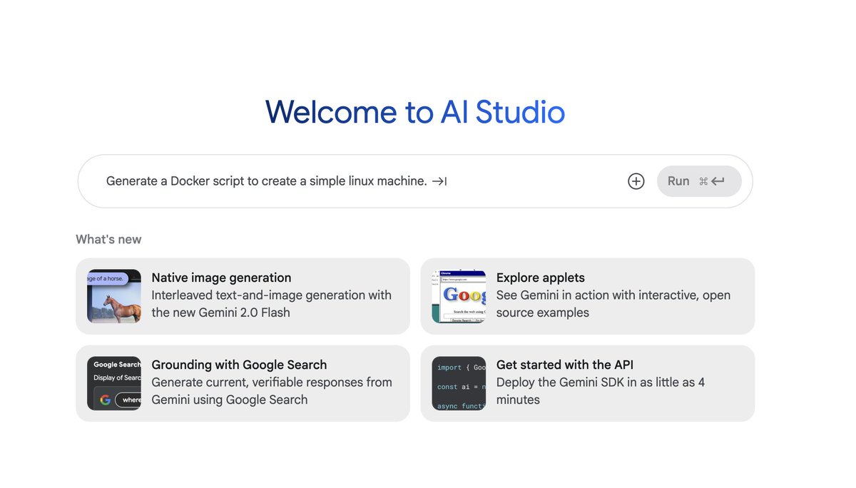 Logan Kilpatrick tweet media