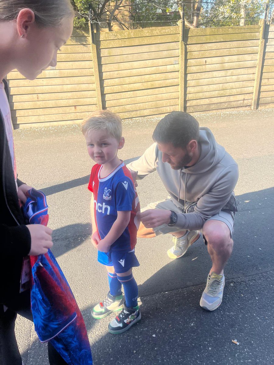 Club legend! More than just a footballer a genuinely nice guy that is palace through and through! Enjoy the next chapter! <a href="/CPFC/">Crystal Palace F.C.</a>