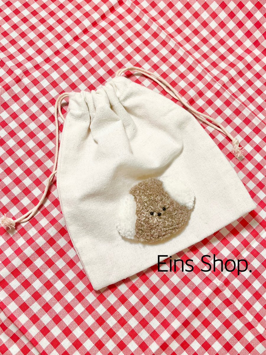 ハンドメイド巾着袋