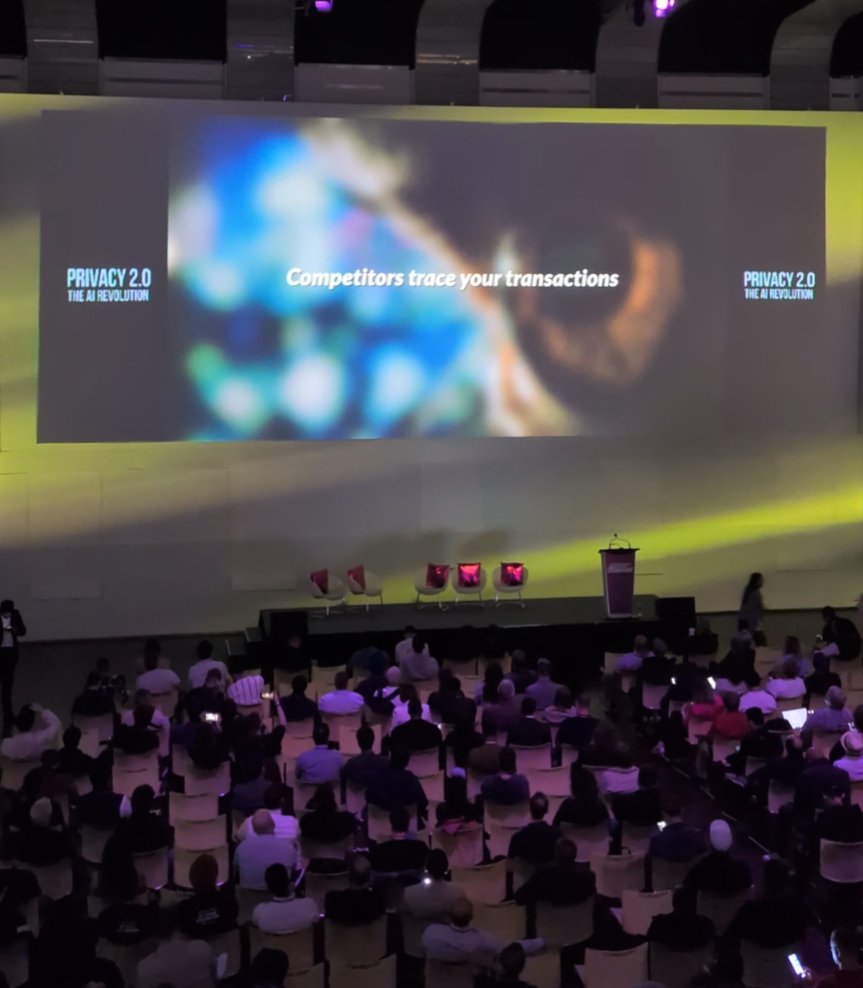 Great conversations at @futurist_conf on AI and crypto. As personal AI agents learn more about us than ever before, privacy is not optional. Privacy 2.0 is essential for trust and innovation in digital assets. Intelligence and privacy must go hand in hand.