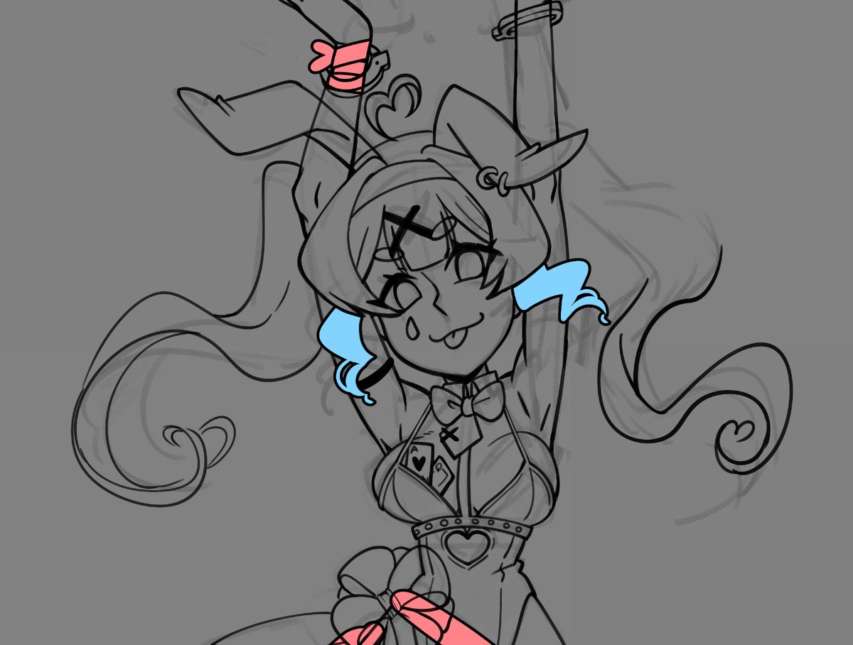 「Working on a self indulgent standee aaaa」|RinRin @ SAKURA CON BABYのイラスト