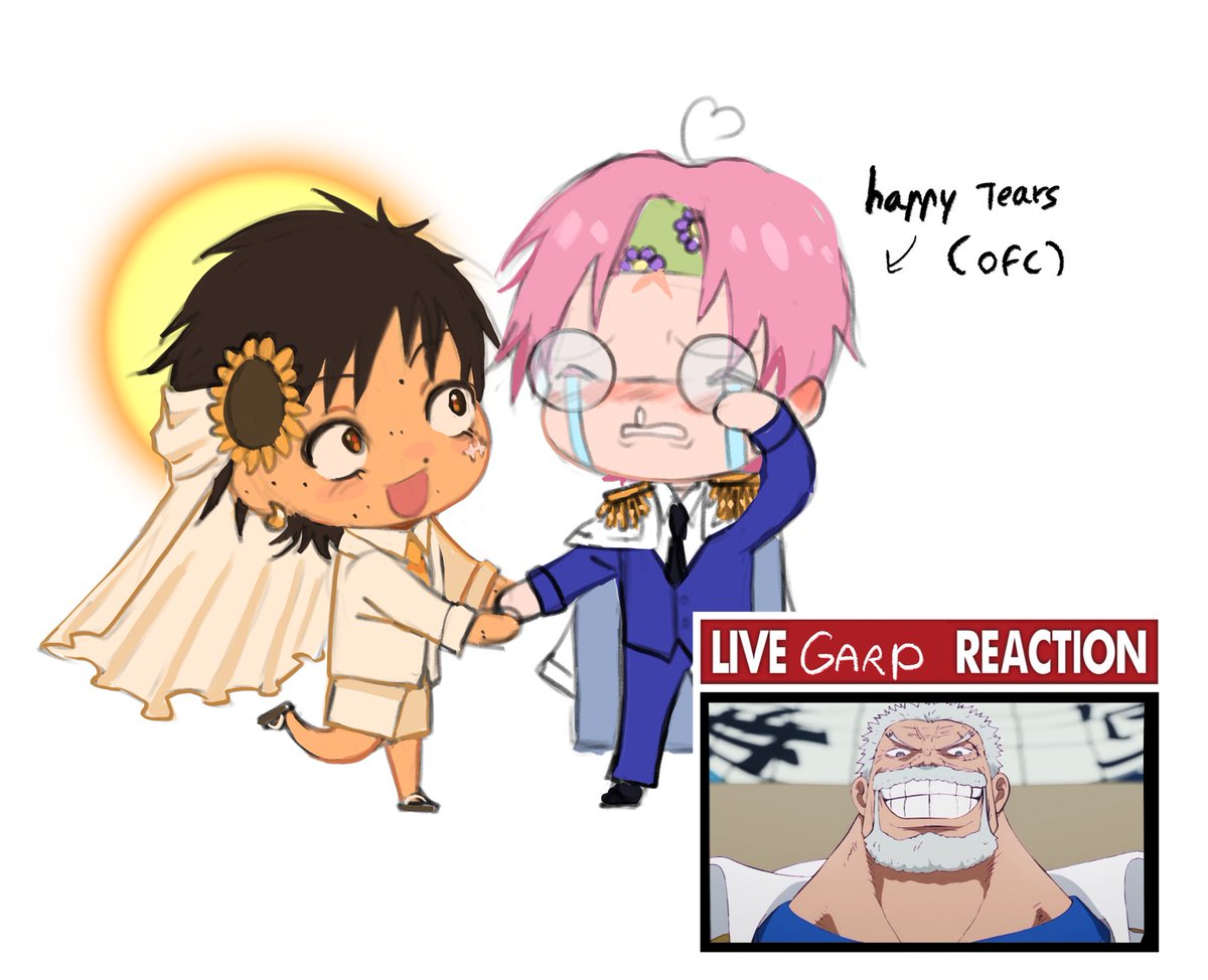 m0thscandle's tweet photo. Silly doodle for Koby’s birthday.
he can marry luffy, because I feel nice today,

#kobylu #luffy #koby https://t.co/4YyElaIeEG