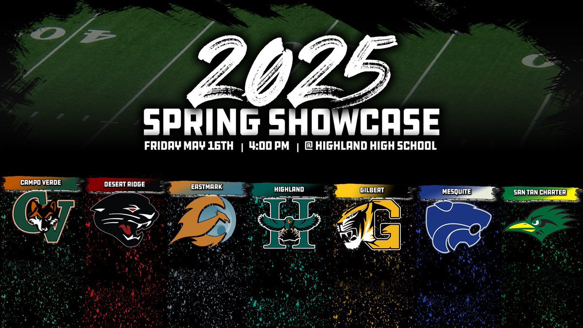 Excited to take the field this Friday, May 16th at 4:00pm with a number of great Programs here in the East Valley! College Coaches come check it out!