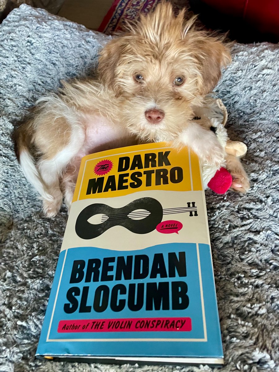 THE DARK MAESTRO by my man <a href="/Brendan_slocumb/">Brendanslocumb</a>  is out today and Fireball Roberts approves!

Get your copy here: 
amazon.com/Dark-Maestro-N…