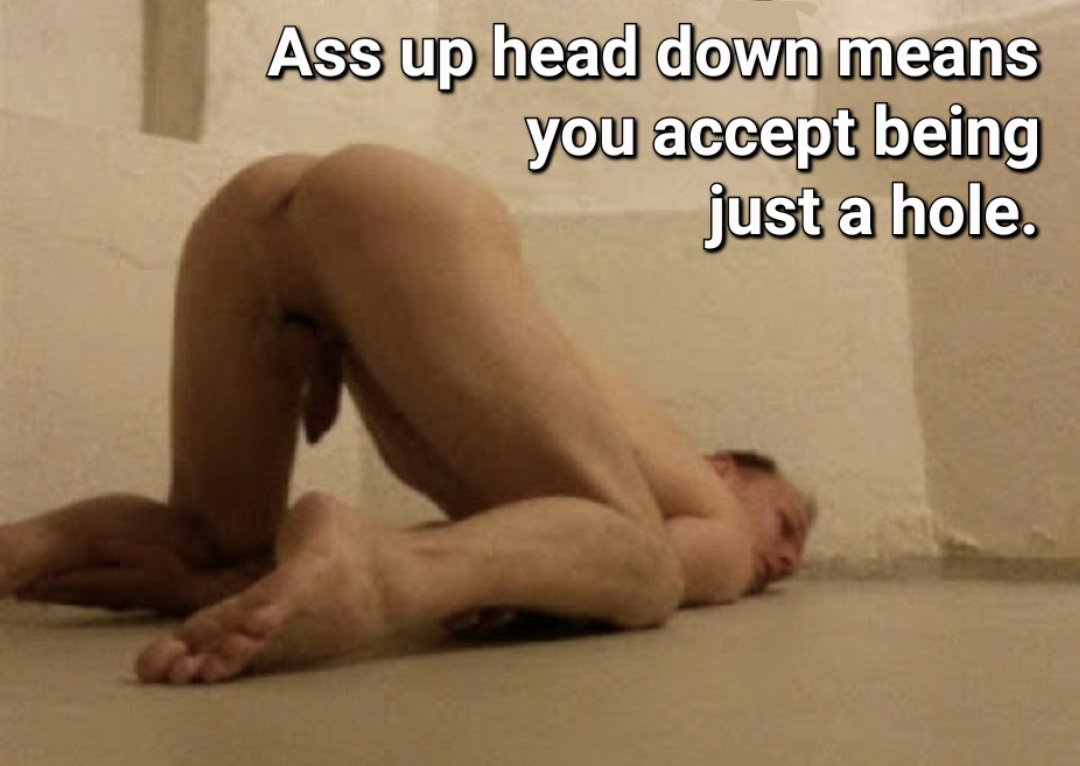 Chastity will teach you that you're only as good as your hole it will make you beg to take a mans cock in both holes eventually you'll beg for a third hole to be given surgery so you can take it in all three holes because it's all you are at the end of the day a hole for men.