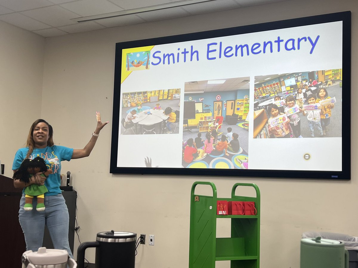 Thompson Elementary LMC (@tigerslmcaldine) on Twitter photo Had a blast sharing & listening to all the exciting Library Happenings at our last <a href="/aldinelibraries/">Aldine ISD Libraries</a> CBPL! From author visits to Book Giveaways and new updated furniture… we have so much to celebrate!🥳🥳#AldineLibraries #LibraryHappenings #May2025 #ReadersAreLeaders Had a blast sharing & listening to all the exciting Library Happenings at our last <a href="/aldinelibraries/">Aldine ISD Libraries</a> CBPL! From author visits to Book Giveaways and new updated furniture… we have so much to celebrate!🥳🥳#AldineLibraries #LibraryHappenings #May2025 #ReadersAreLeaders