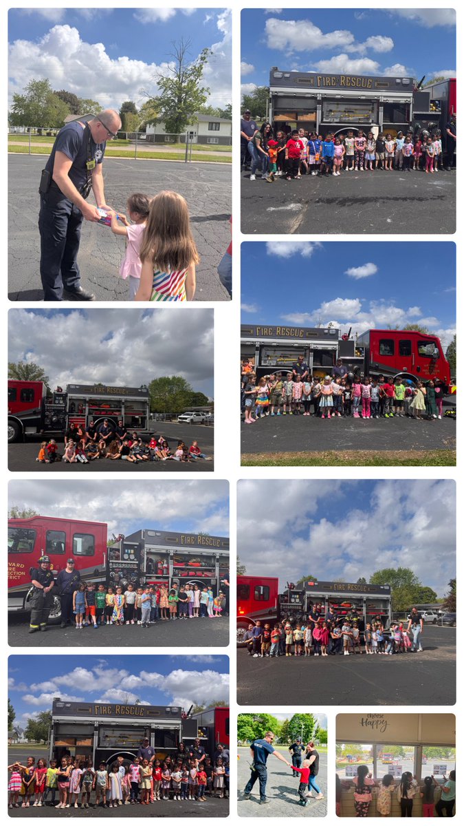 As part of our Water Study, our PreKs had a special visit from the Harvard Fire Department! They learned all about fire safety from our hometown heroes—thank you for keeping us safe and supporting our little learners! #TheWashingtonWay #PreK #CommunityHelpers