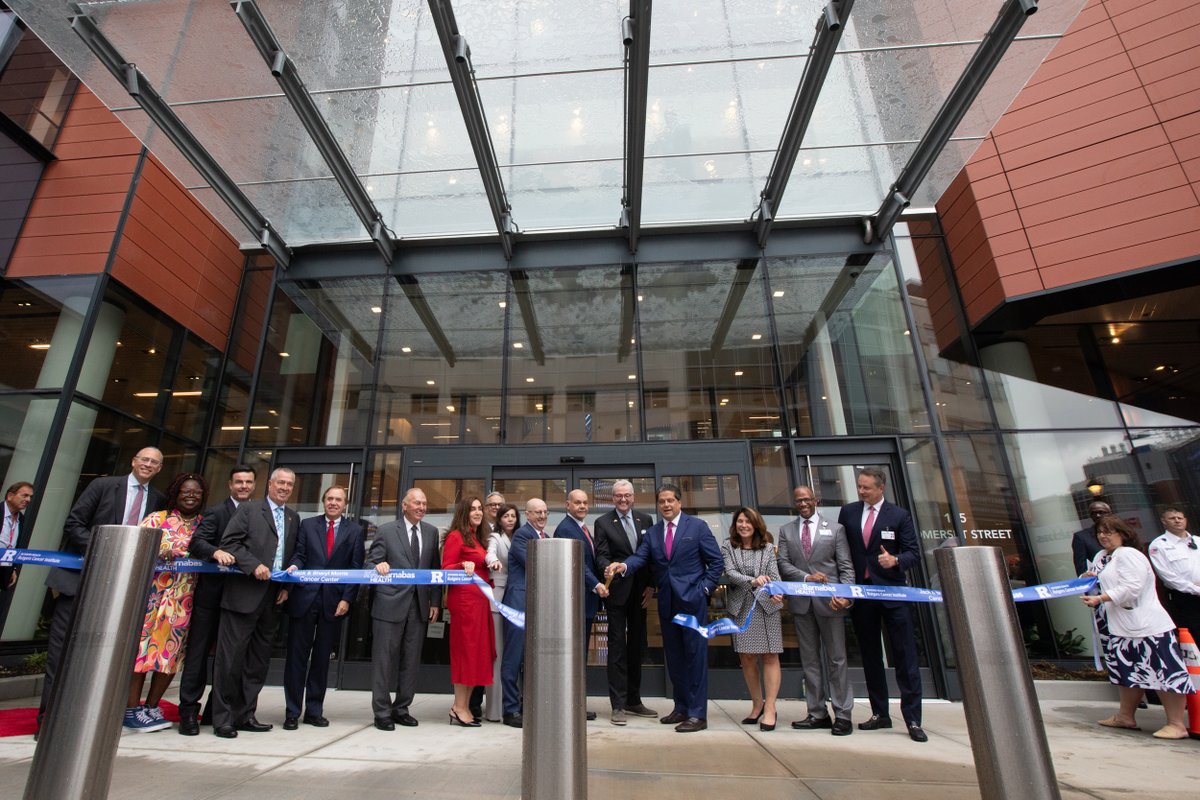 GovMurphy's tweet image. Proud to cut the ribbon on the Jack &amp;amp; Sheryl Morris Cancer Center in New Brunswick!

The first freestanding cancer hospital in the Garden State, the Morris Cancer Center will support groundbreaking research and deliver advanced cancer care to patients in need.