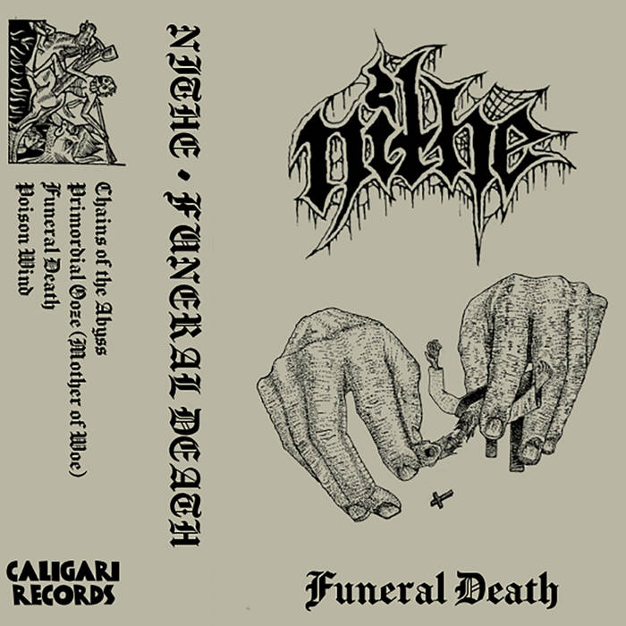 KMANRIFFSMetal's tweet photo. 2⃣0⃣2⃣5⃣: THE UPCOMING TERROR ⚔️
➡️May 30th, 2025⬅️
NITHE - Funeral Death EP 🇳🇴💠
4 Track EP from Kristiansand, Agder, Norwegian Black/Thrash/Death Metal outfit💠
BC➡️https://t.co/LkaLTHzKxQ💠*MC release
#Nithe #FuneralDeath #BlackThrash #Caligari #TheUpcomingTerror25 #KMäN https://t.co/I8xxfcF0Gb