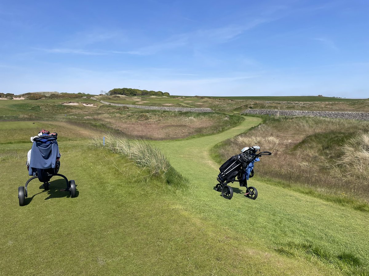 drmark1's tweet photo. Amazing few days in Scotland.  @TheHomeofGolf @dumbarniegolf https://t.co/13w0DjTRsX