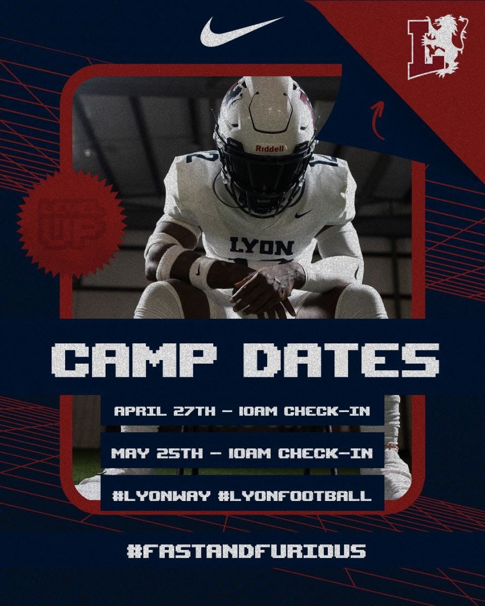 Thank you <a href="/LyonHBC/">Chris Douglas 🏈</a> for the invite! Looking forward to it!
<a href="/CoachSteveAry/">Steve Ary</a> 
<a href="/CoachShrable/">Coach Shrable, CSCS</a> 
<a href="/MHHSFBall/">Bomber Football</a>