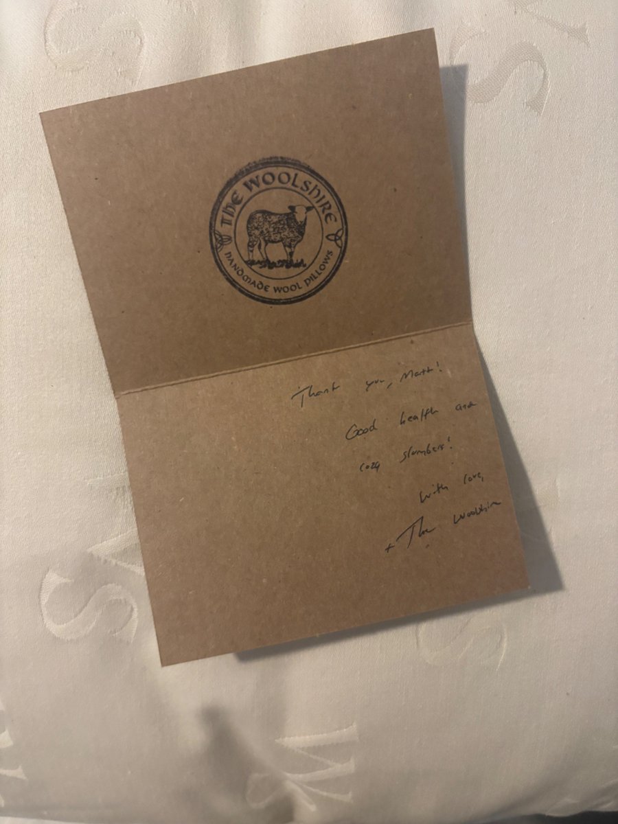 Who are these guys and why do they want me to sleep so well? 😂

Jk happy to sleep plastic free and hopefully better than I ever have! <a href="/thewoolshire/">The Woolshire</a> 🐑