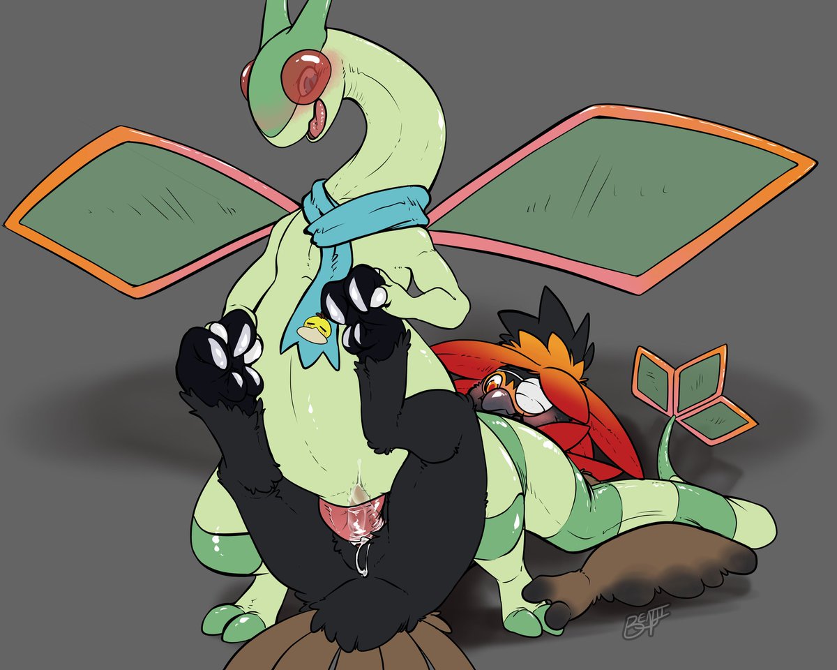 Some more works from <a href="/BenjiboiAD/">@benjidood.bsky.social🔞🐊</a> with some of his various OC's.