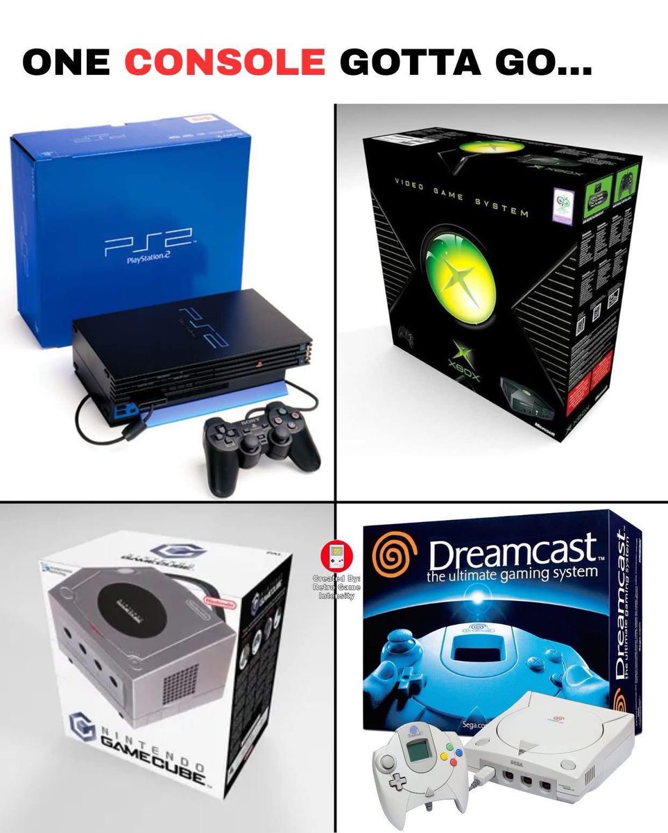 No. None of these have to go. This was the last time we had a truly competitive hardware market with compelling and starkly unique brand identities. A thriving and diverse software landscape. 
We now have Weenie Hut Jr PCs, Slop Box Series X and MidStation 5, no games and no hope