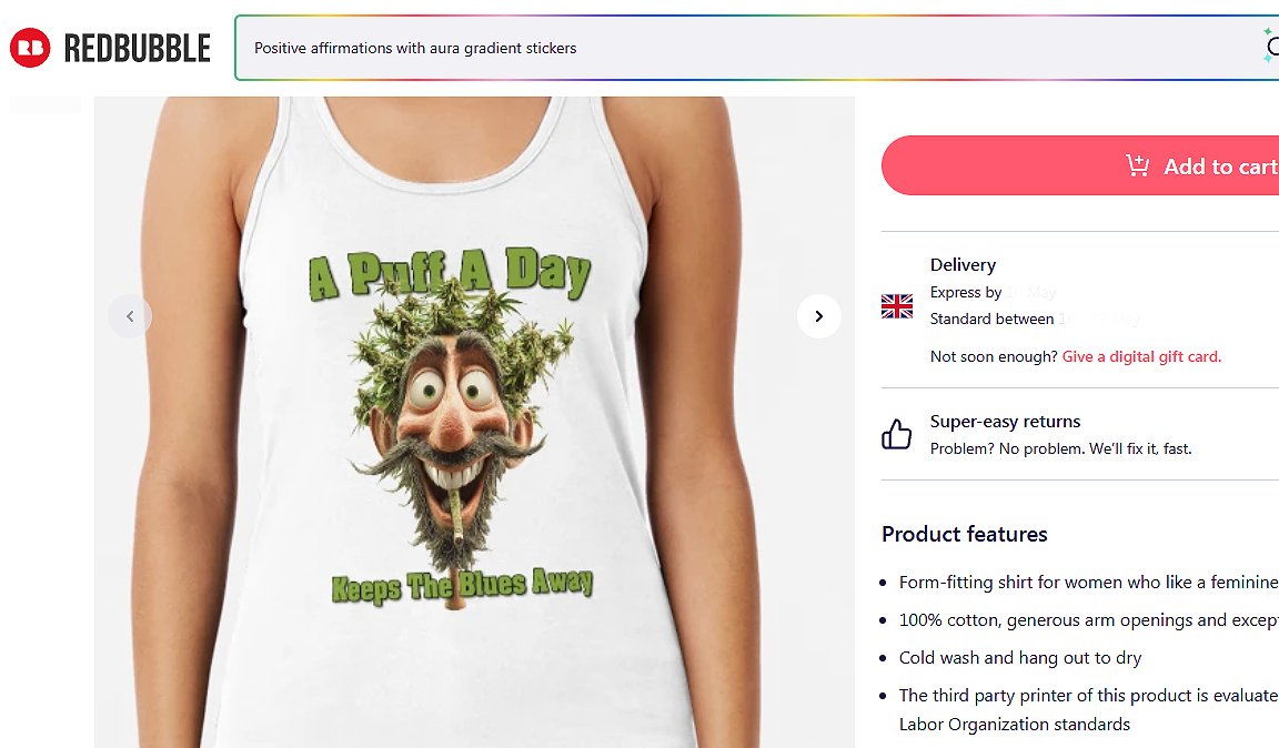 MarkColeAuthor's tweet photo. https://t.co/BT4VJOnGsI
****
63 #Products with this #design
#ganjart #cannibis #weedsmokers #weedtwt #weedgirl #weedtwitter #herb #blow #pothead #toker #tokergirl #tokerboy #Original #uniquegifts #worldwide https://t.co/LnhoSomZvW