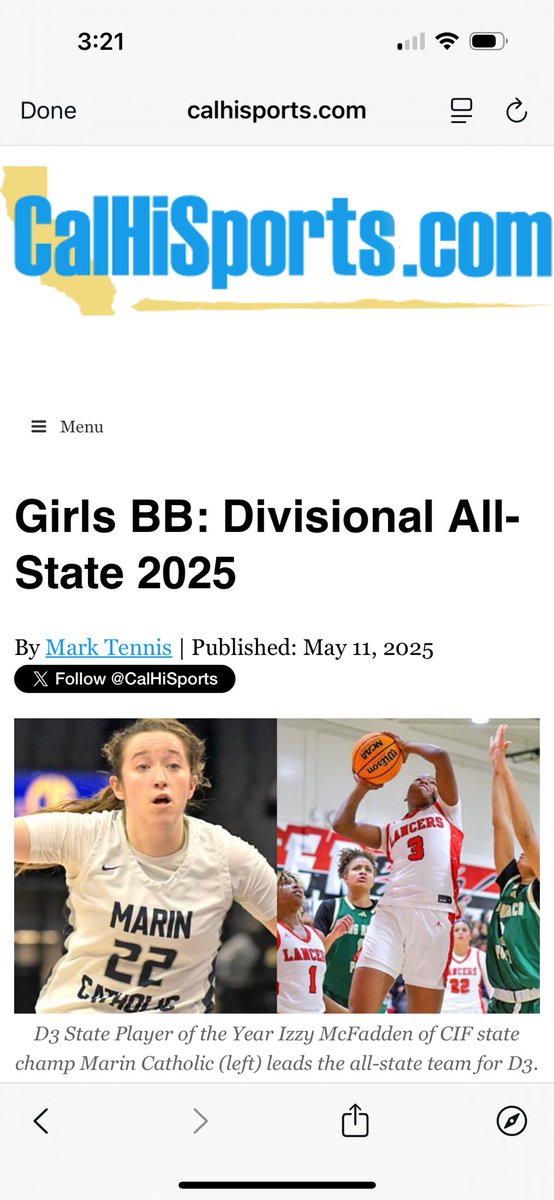 Clovis East GBB ‘24-25 tweet media