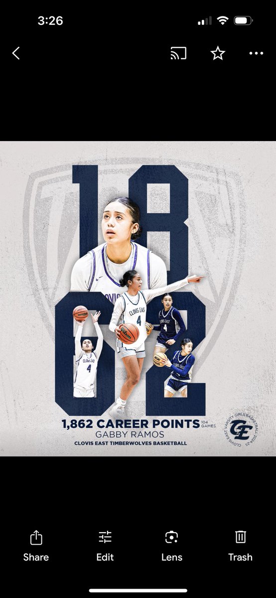 Clovis East GBB ‘24-25 tweet media