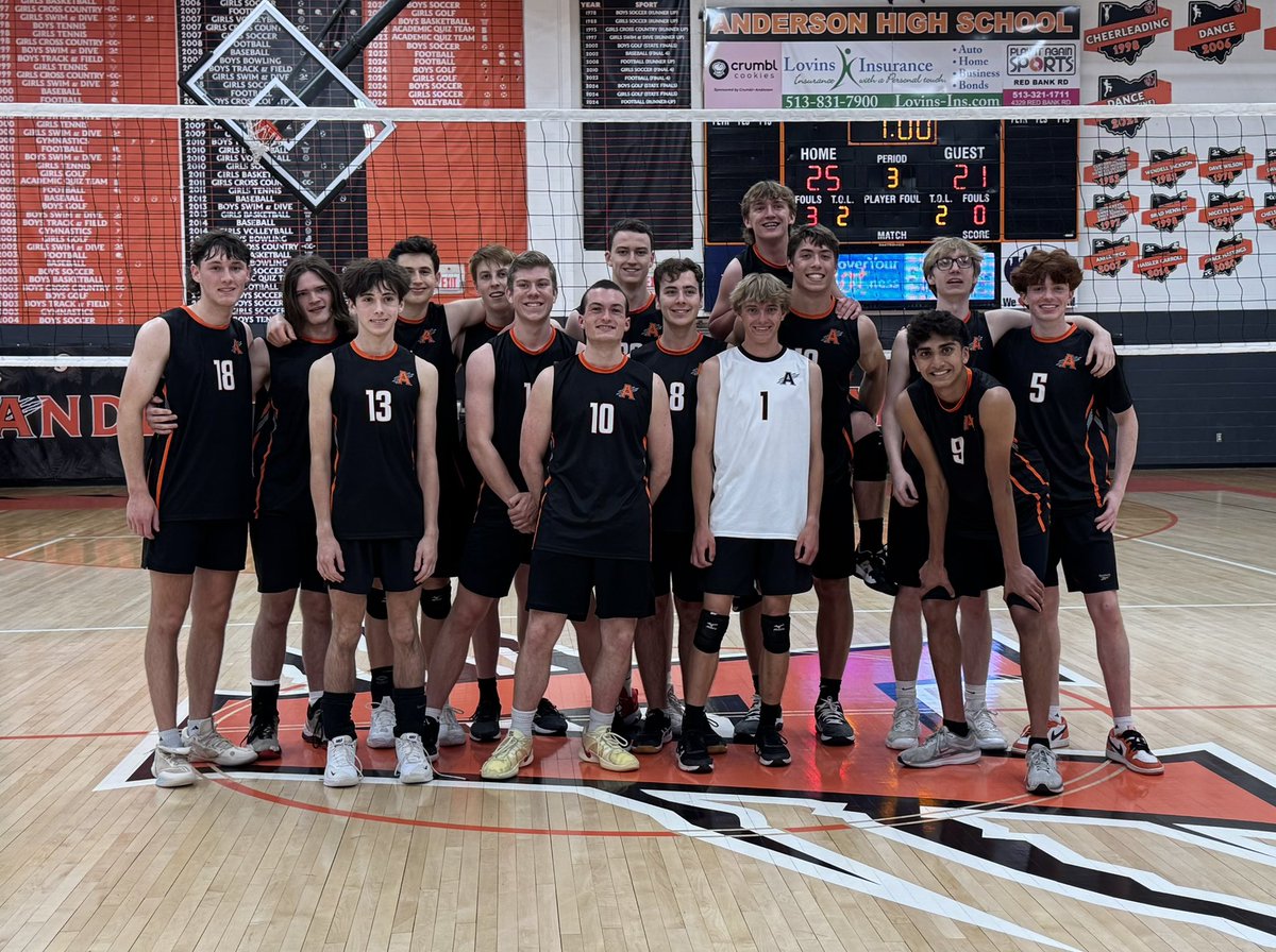 AHS Athletics (@ahsraptorsad) on Twitter photo HUGE SHOUTOUTS of CONGRATULATIONS to <a href="/AndersonRaptors/">Anderson High School</a>
Boys Volleyball Team on their HISTORY MAKING 1st STATE TOURNAMENT WIN over Edgewood!!!
GOOD LUCK tonight as they travel to take on Taylor in round 2!!!
LET’S GO RAPTORS!!!
#AHSisFAMILY HUGE SHOUTOUTS of CONGRATULATIONS to <a href="/AndersonRaptors/">Anderson High School</a>
Boys Volleyball Team on their HISTORY MAKING 1st STATE TOURNAMENT WIN over Edgewood!!!
GOOD LUCK tonight as they travel to take on Taylor in round 2!!!
LET’S GO RAPTORS!!!
#AHSisFAMILY