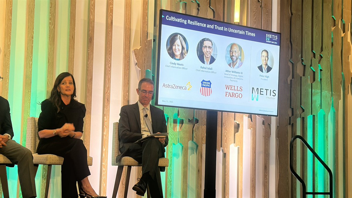 Keeping Humans IN the loop and getting Humans OUT OF the loop. 🤔
- Cindy Hoots, AstraZeneca 

The challenge is real. #control #thinkdifferently #AgenticAi #Trust #Ai 

#MetisStrategySummit <a href="/MetisStrategy/">Metis Strategy</a>