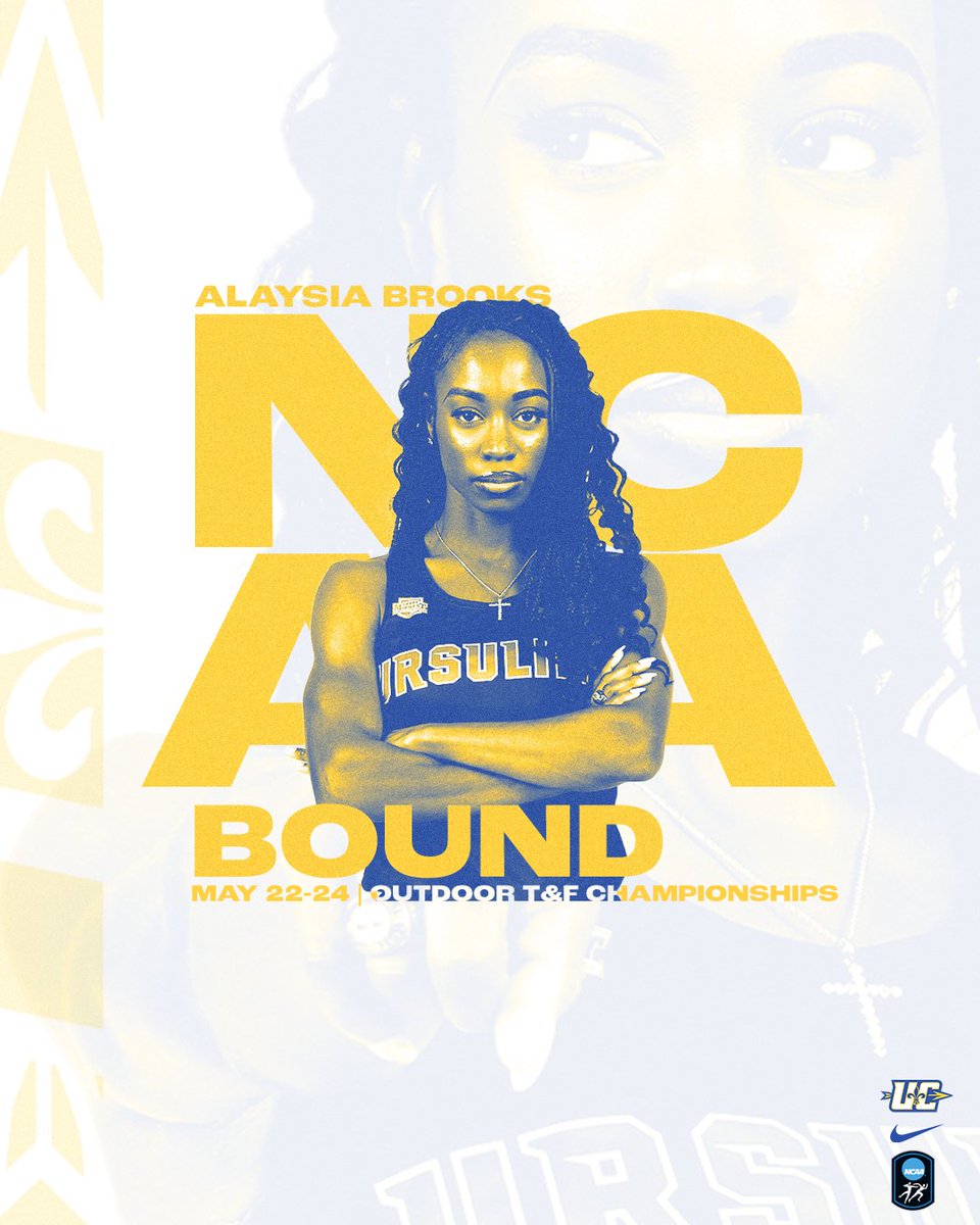 BROOKS RETURNS🔥 Alaysia will compete in her sixth consecutive NCAA Championship in Pueblo, CO!