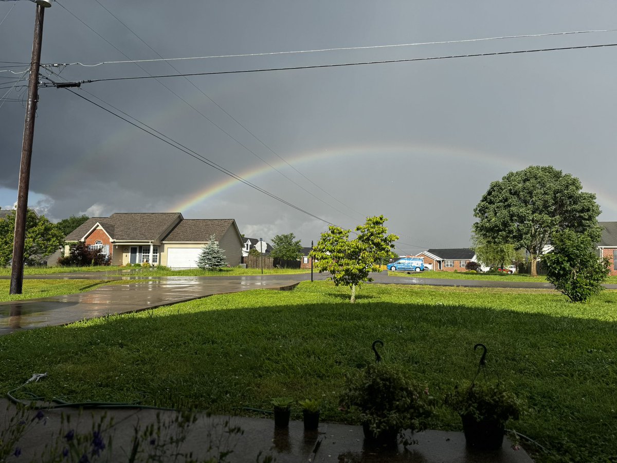 Kelyn Denton (@kelyndenton) on Twitter photo Double rainbow 🌈 in Walterhill. <a href="/RuthSevereWx/">RuthSevereWx</a> <a href="/RuCoWeather/">Rutherford Weather</a> <a href="/MboroSevereWx/">Murfreesboro Weather</a> <a href="/DanielleBreezy/">Danielle Breezy</a> Double rainbow 🌈 in Walterhill. <a href="/RuthSevereWx/">RuthSevereWx</a> <a href="/RuCoWeather/">Rutherford Weather</a> <a href="/MboroSevereWx/">Murfreesboro Weather</a> <a href="/DanielleBreezy/">Danielle Breezy</a>