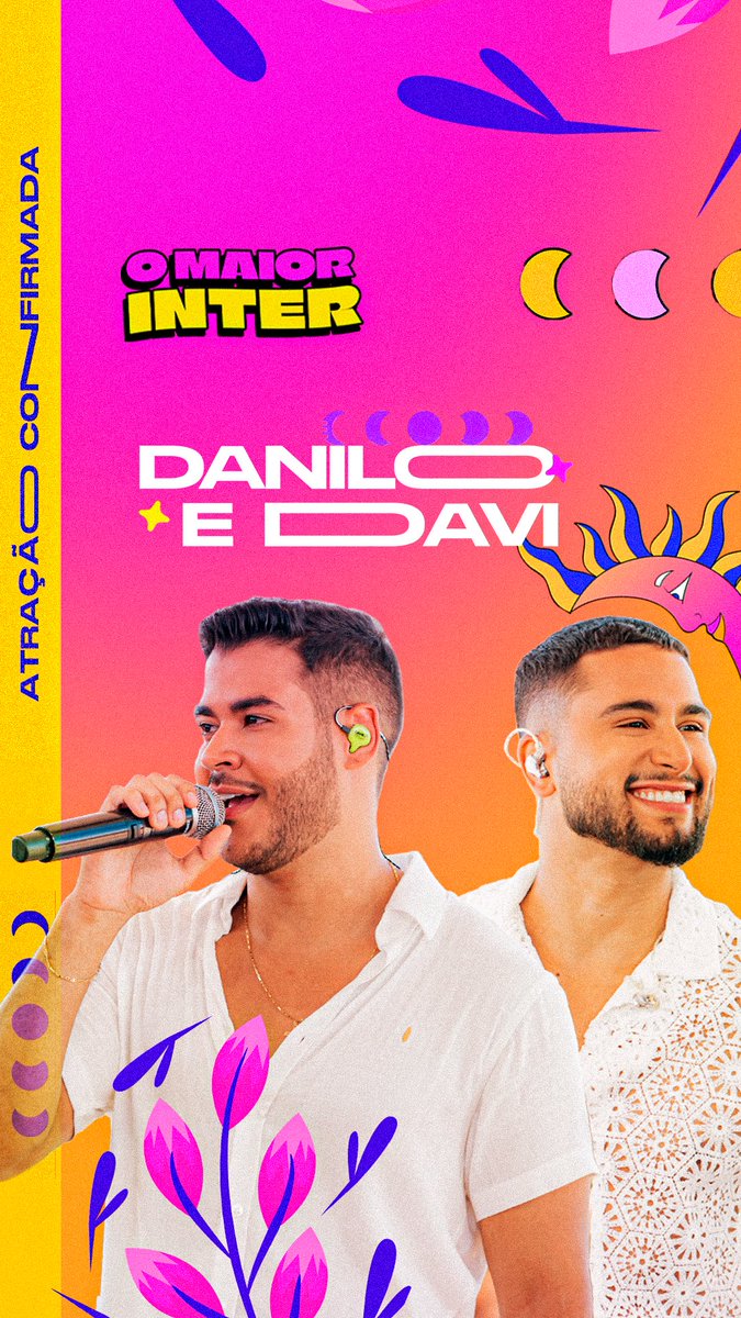 omaiorinter's tweet image. Com mais de 7 MILHÕES de ouvintes mensais, a dupla revelação do sertanejo chega pra fazer história!

@DaniloeDavi, sejam bem-vindos ao Maior Inter!

Prepare-se pra cantar do começo ao fim, isso aqui vai ser inesquecível! ✨

Já marca aquele amigo que vai cantar todas com você! 😎