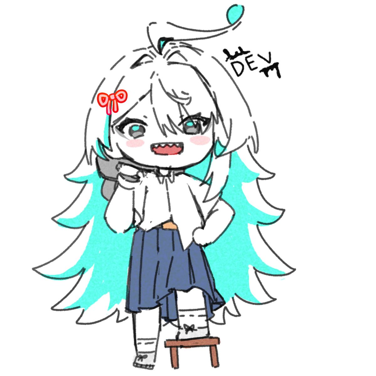 CHA_P3ch's tweet photo. #LISTration #drawtheDEV #Tequilust 🏫🎒 ผมคุณลิสวาดยังไงคะ(4) https://t.co/xlujGkO9hs