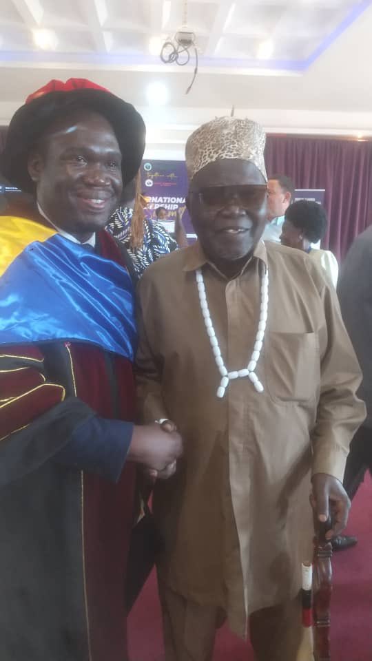 kivumbi's tweet image. His Highness the Agofe, cultural leader of the Lugbara representing the Lado Kingdom (encompassing the regions of West Nile, Ituri, Torit, Uele, and Yei) congratulated me on this milestone. He who God blesses, no man can curse. #Numbers22:21-39