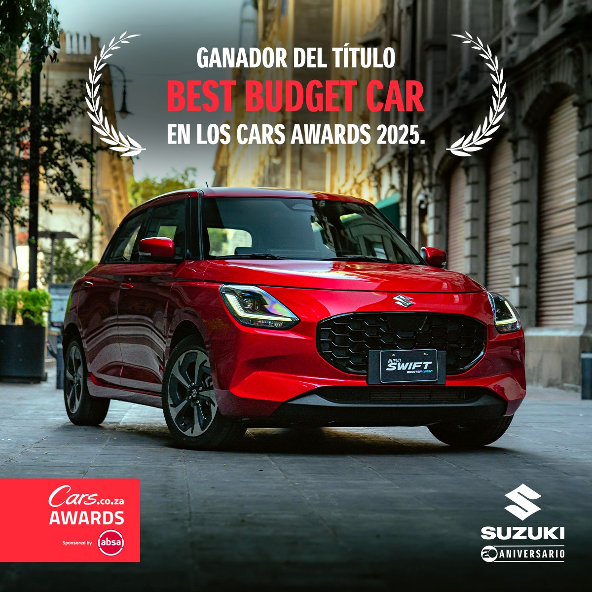 El SWIFT lo ha hecho otra vez: elegido como el Budget Car of the Year 2025. 🚗💥

#SWIFTBOOSTERGREEN2025 #BoostingTheChange #PorUnMundoMejor #SUZUKIMexico #BOOSTERGREEN #PremiosCars