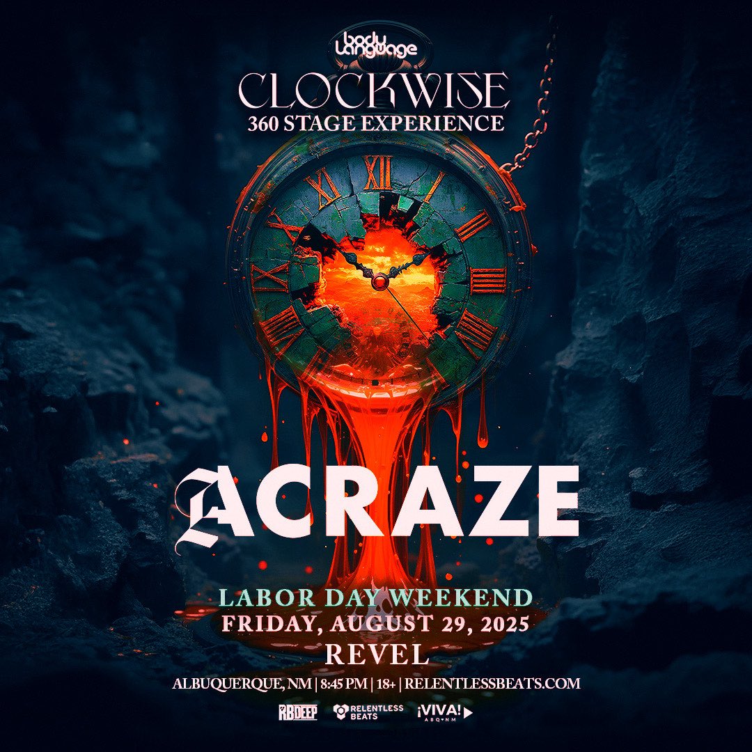 Daddy is backkkk <a href="/Acraze___/">ACRAZE</a> 
Get ready to party 😈 
<a href="/vivaabq/">VIVA ABQ/NM 👽</a>
