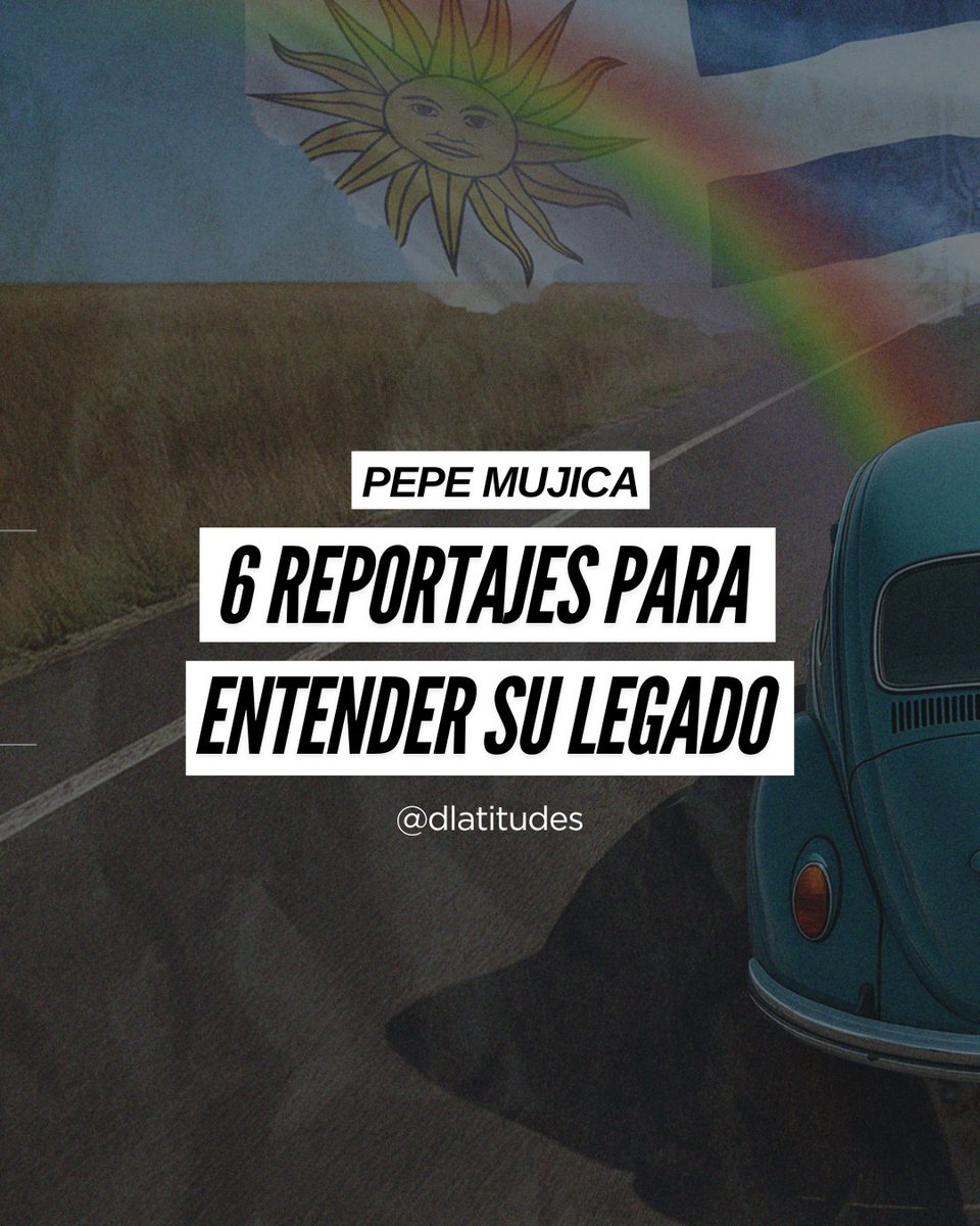 DLatitudes's tweet photo. Murió hoy José #PepeMujica a los 89 años. Ex presidente de Uruguay y símbolo regional del progresismo. 🇺🇾 Legalizó el aborto, el matrimonio igualitario y la marihuana en su mandato.
📌 La #RedLATAM comparte 6 reportajes para entender su legado político → https://t.co/XA9BS6FExU https://t.co/h6OvUUWuwj