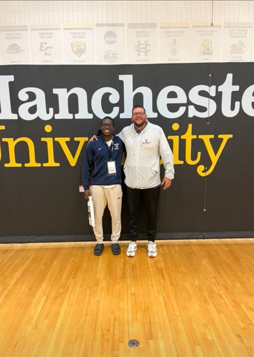 Taurean Brown (@taurean_brown3) on Twitter photo I enjoyed my visit to Manchester University. I received my first verbal offer to be part of <a href="/Spartans_MBB/">Manchester Basketball</a> ! Thank you <a href="/CoachNateConley/">Coach Conley</a> for taking the time to meet my family and me. <a href="/lvlup_hoops/">LVL UP Basketball</a> <a href="/SportsLvlup/">LVLUP SPORTS RECRUITING</a> <a href="/HeritageMBB/">Heritage Boys Basketball</a> <a href="/PatsBarstool/">Barstool Heritage</a> <a href="/KSovine2/">Kyle Sovine</a> I enjoyed my visit to Manchester University. I received my first verbal offer to be part of <a href="/Spartans_MBB/">Manchester Basketball</a> ! Thank you <a href="/CoachNateConley/">Coach Conley</a> for taking the time to meet my family and me. <a href="/lvlup_hoops/">LVL UP Basketball</a> <a href="/SportsLvlup/">LVLUP SPORTS RECRUITING</a> <a href="/HeritageMBB/">Heritage Boys Basketball</a> <a href="/PatsBarstool/">Barstool Heritage</a> <a href="/KSovine2/">Kyle Sovine</a>