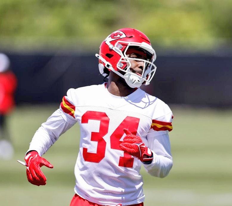 Kansas City Chiefs Minicamp (CB) Robert Jones UDFA from Howard University