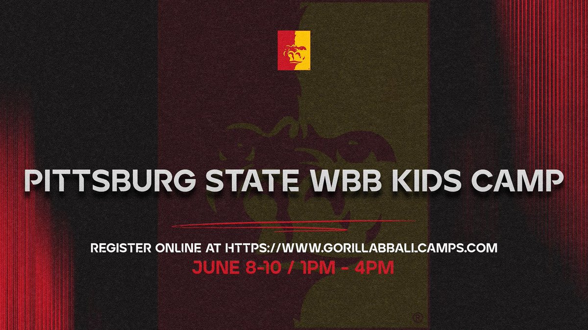 Registration for our Kids Camp this summer is open! June 8th-10th from 1pm - 4pm! Register online at gorillabballcamps.com . We look forward to seeing you there 👀